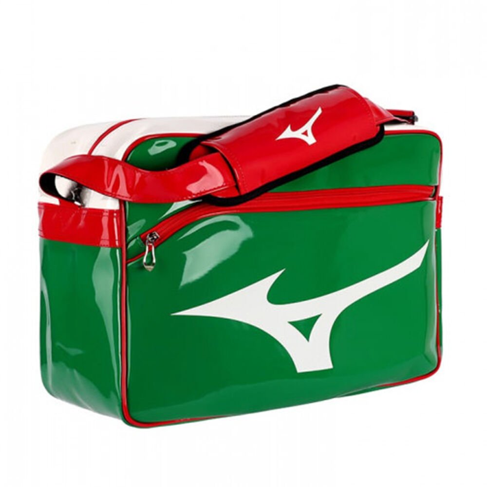 Mizuno RB Enamel M Női Táská Zöld/Piros JIT439706